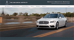 Desktop Screenshot of phillonglincoln.com